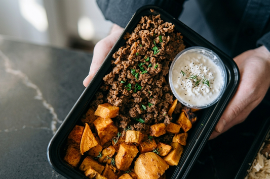Hot Honey Ground Beef Bowls