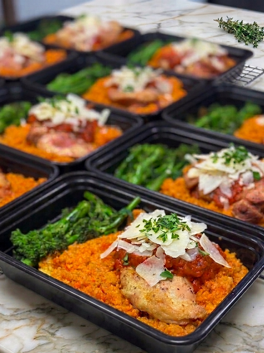 Chicken Thighs over Couscous