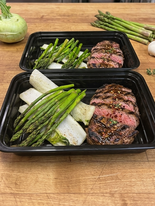 Miso Steak with  Veggies